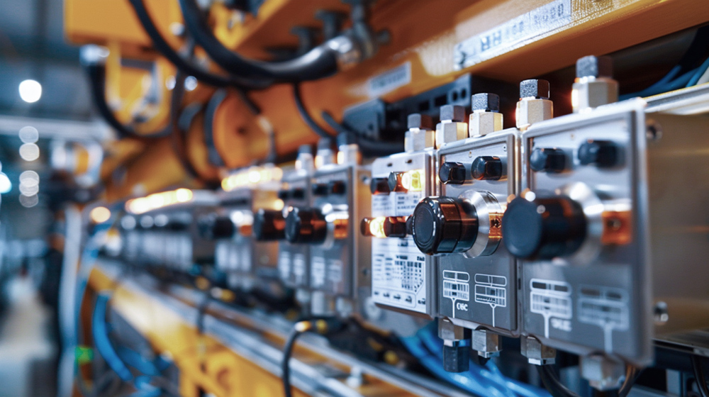 Componentes de controle industrial e fabricação de hardware