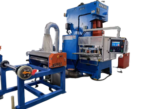 Linha de produção de contêiner de papel alumínio automático completo