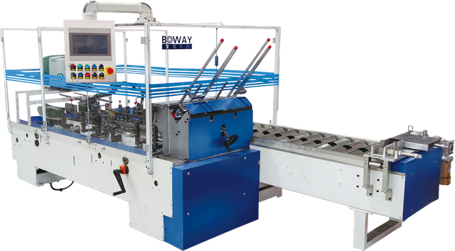 Máquina de fabricação de caixa de papelão de papel de papelão corrugado
